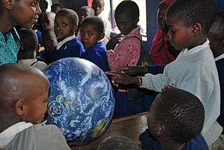 Universe Awareness activity in Tanzania