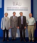 The new IAU Officers