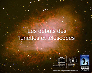 Telescopic Discovery:how did it all begin? (in French)